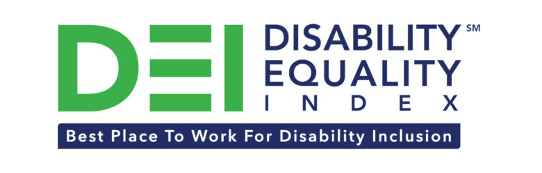 USBLN DEI Logo with subtitle "Best Place to Work for Disability Inclusion"
